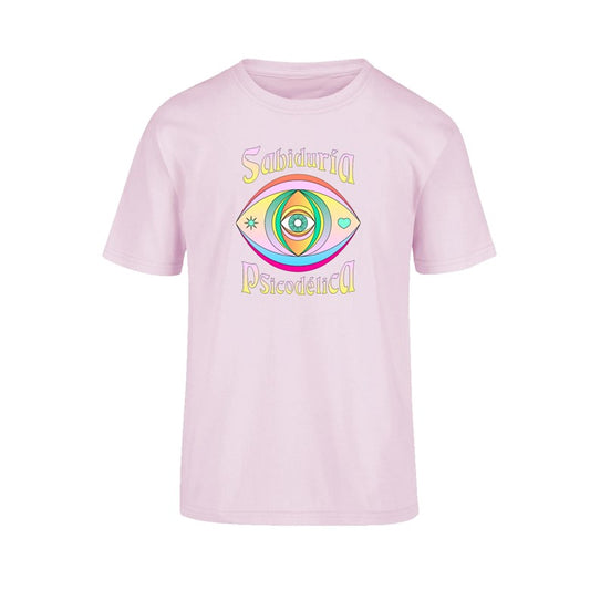 Playera Sabiduria psicodelica Rosa