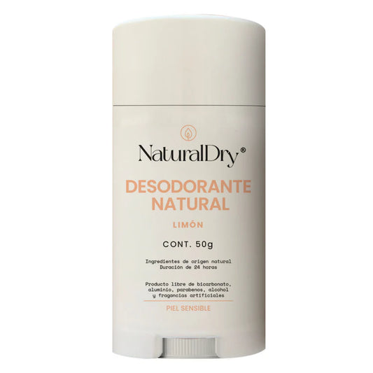 Desodorante Natural- NaturalDry® - 100% Natural - No obstruye los poros - Hidrata tu piel - Elimina el mal olor